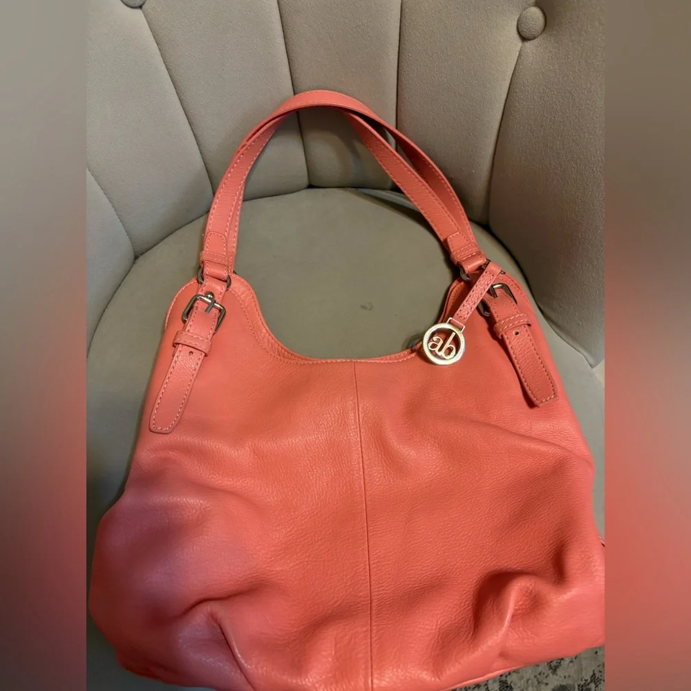 Audrey Brooke Coral Shoulder Bag